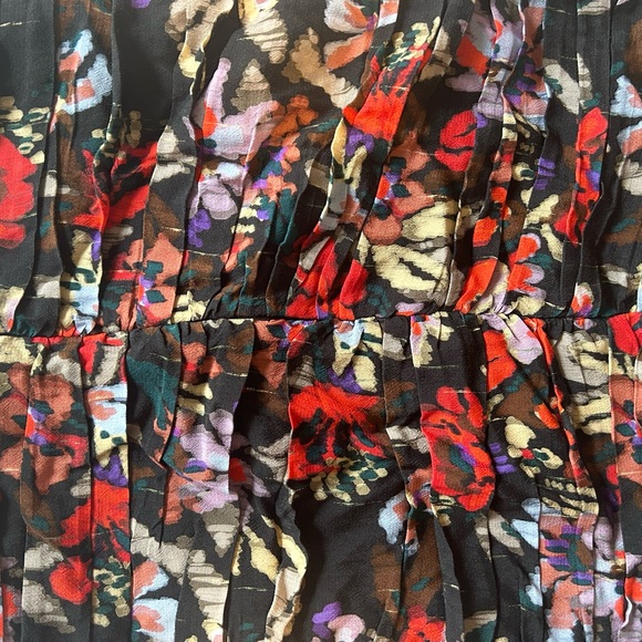 Zara floral ruched skirt - Picture 7 of 7